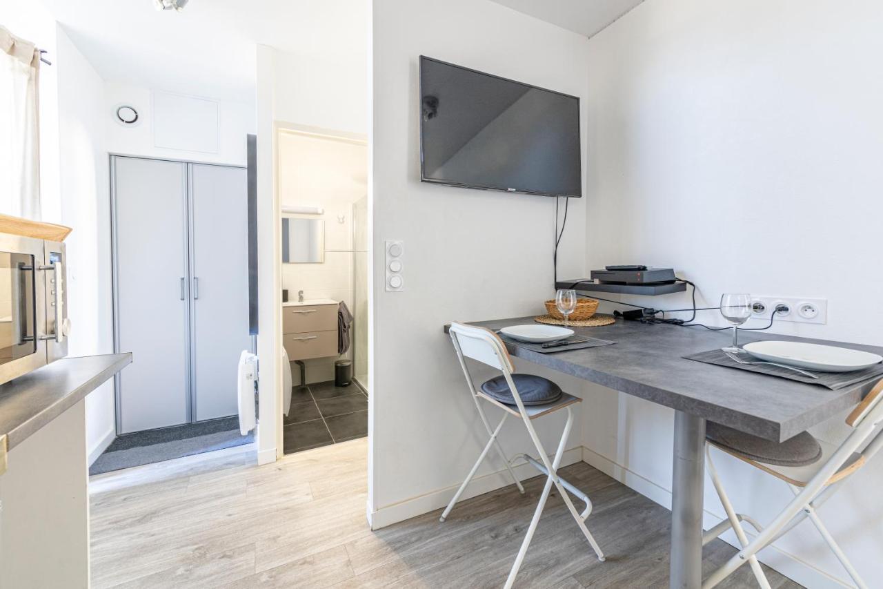 Le Thabor - Studio Confortable Rennes Bagian luar foto